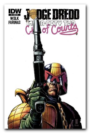 Judge Dredd Mega City Two #5 subscription cover