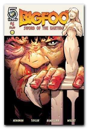 Bigfoot Sword Of The Earthman #6 (2015)