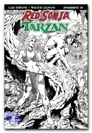 Red Sonja Tarzan #1 cover h variant