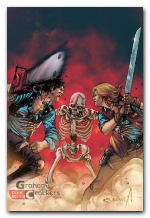 Death To Army Of Darkness #4 cover o davila limited virgin variant