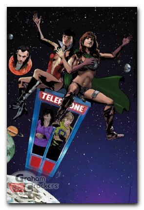 Red Sonja Vampirella Betty Veronica #12 staggs limited virgin variant