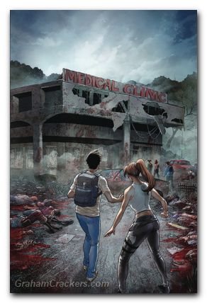 Almost Dead #6 cover b shah virgin variant