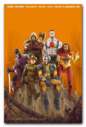 Valiants #1 cover d virgin