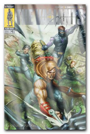Valiants #1 cover e foil