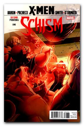 X-Men Schism #1 (2011) cyclops second print