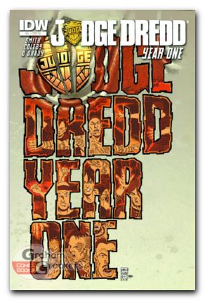 Judge Dredd Year One #4 (2013) incentive cover