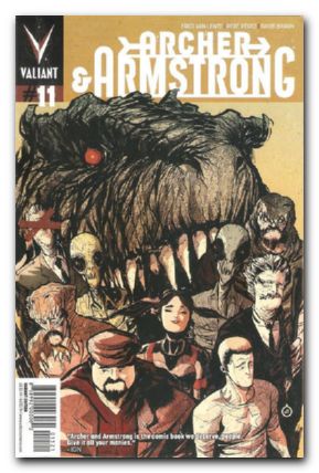 Archer & Armstrong #11 (2012) variant