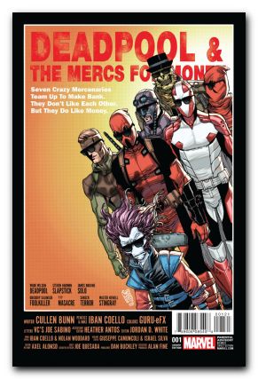 Deadpool and the Mercs For Money #1 (2nd Series) Camuncoli variant