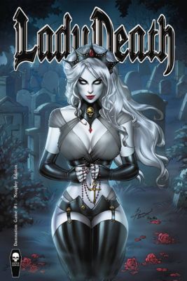 Lady Death Damnation Game #1 naughty cover