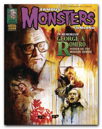 Famous Monsters Of Filmland #289 george romero tribute