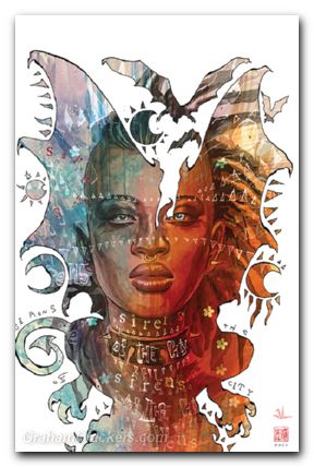 Sirens Of The City #1 cover g mack virgin variant