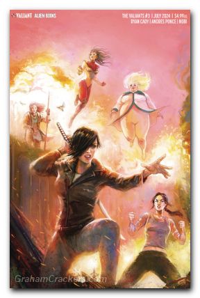 Valiants #3 cover d virgin