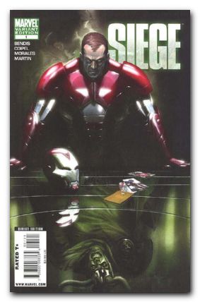 Siege #1 (2010) dellotto variant