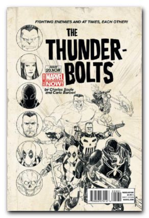 Thunderbolts #20.Now (2012) Noto Sketch variant