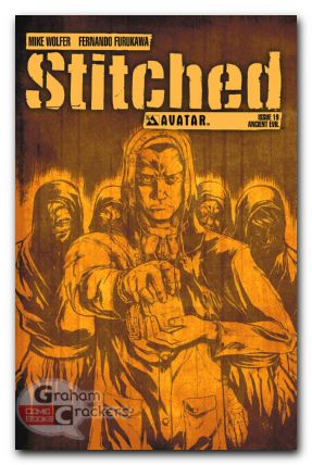 Stitched #19 ancient evil cover