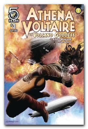 Athena Voltaire And The Volcano Goddess #3 (2016) cover b