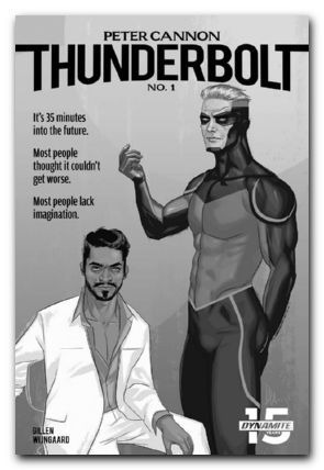 Peter Cannon Thunderbolt #1 (2019) mccaig b&w variant