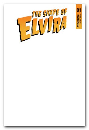 Elvira Shape Of Elvira #1 blank authentix