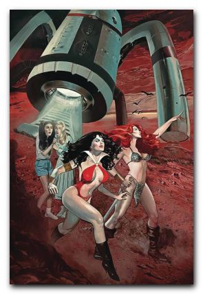 Red Sonja Vampirella Betty Veronica #8 dalton limited virgin variant