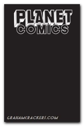 Planet Comics Sketchbook #1 one shot black hole edition