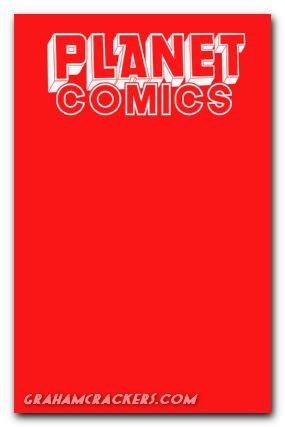 Planet Comics Sketchbook #1 one shot red giant edition