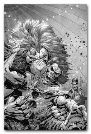 Almost Dead #4 cover c kirkham b&w variant