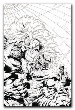 Almost Dead #4 cover d kirkham sketch variant