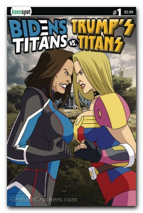 Bidens Titans Vs Trumps Titans #1 cover c