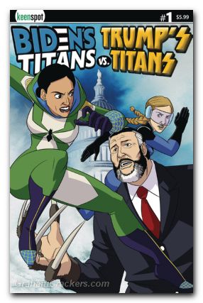 Bidens Titans Vs Trumps Titans #1 cover e