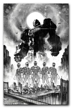 Power Rangers Prime #3 cover f earls virgin variant | Graham Crackers ...