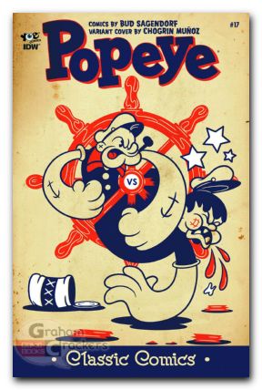 Classic Popeye #17 incentive cover