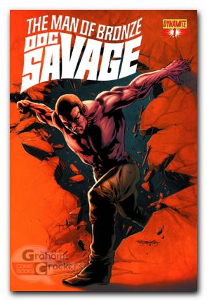 Doc Savage #1 (2013) cover b retailer variant