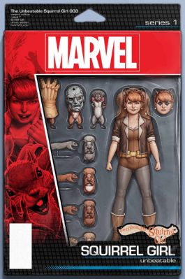 Unbeatable Squirrel Girl #3 (2015 2nd series) action figure variant