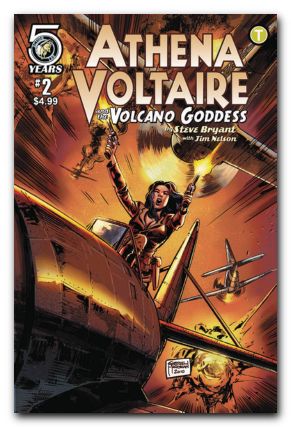 Athena Voltaire And The Volcano Goddess #2 (2016) cover b