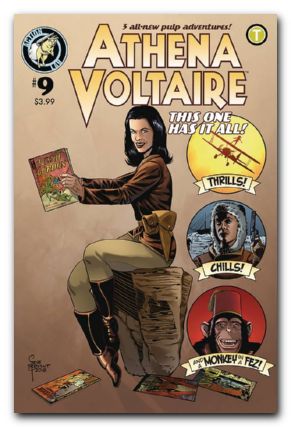 Athena Voltaire #9 (2018) cover a