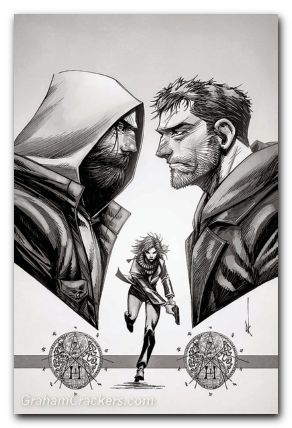 Agent #2 cover g keane b&w variant