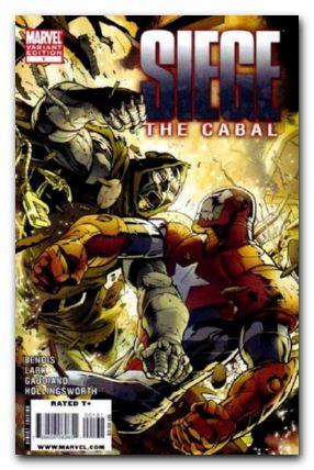 Siege The Cabal #1 (2009) davis variant