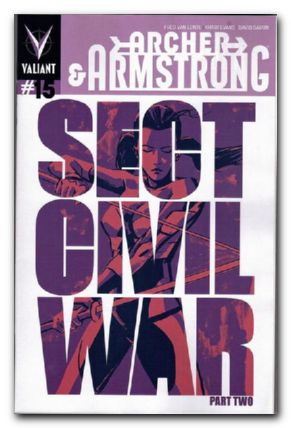 Archer & Armstrong #15 (2012) variant
