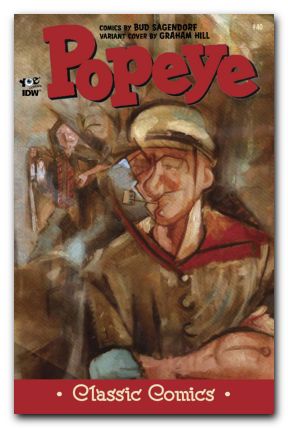 Classic Popeye #40 (2012) variant cover