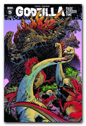 Godzilla Rage Across Time #5 subscription cover