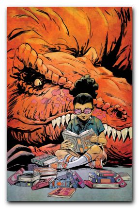 Moon Girl And Devil Dinosaur #13 (2015) greene variant cover