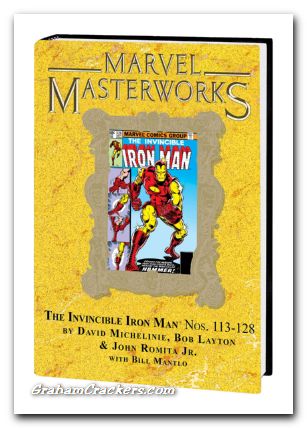 Marvel Masterworks Invincible Iron Man HC #13 DM Cover