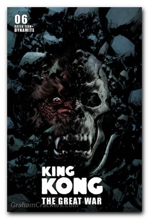 Kong Great War #6 cover a lee