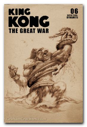 Kong Great War #6 cover c devito