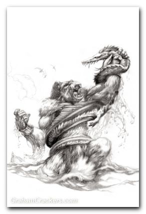 Kong Great War #6 cover e devito virgin variant