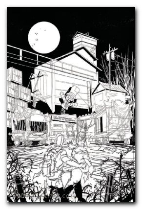 Almost Dead #3 cover d kirkham sketch variant