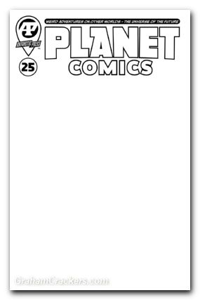 Planet Comics #25 cover b