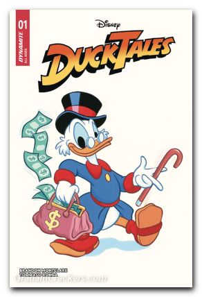 Ducktales #1 (2024) cover e classic character art