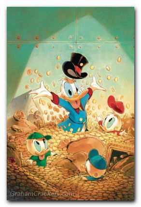 Ducktales #1 (2024) cover g bigarella foil virgin