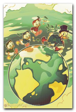 Ducktales #1 (2024) cover t tomaselli virgin variant